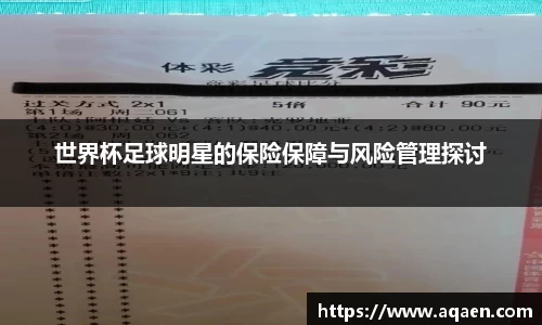 世界杯足球明星的保险保障与风险管理探讨